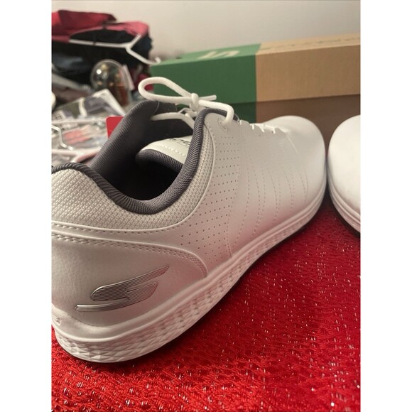 Skechers GO GOLF Pivot Spikeless Golf White/ Gray Shoes Men 12 Extra Wide New main image 7
